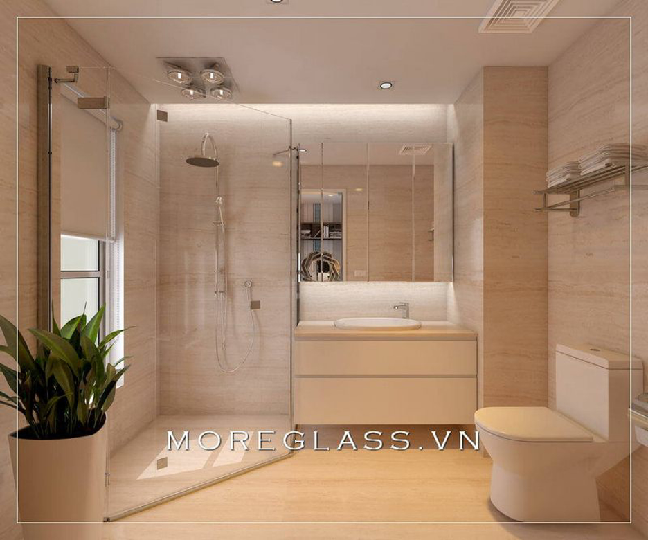 20+ Thiết kế phòng tắm chung cư đẹp tiện nghi đến bất ngờ